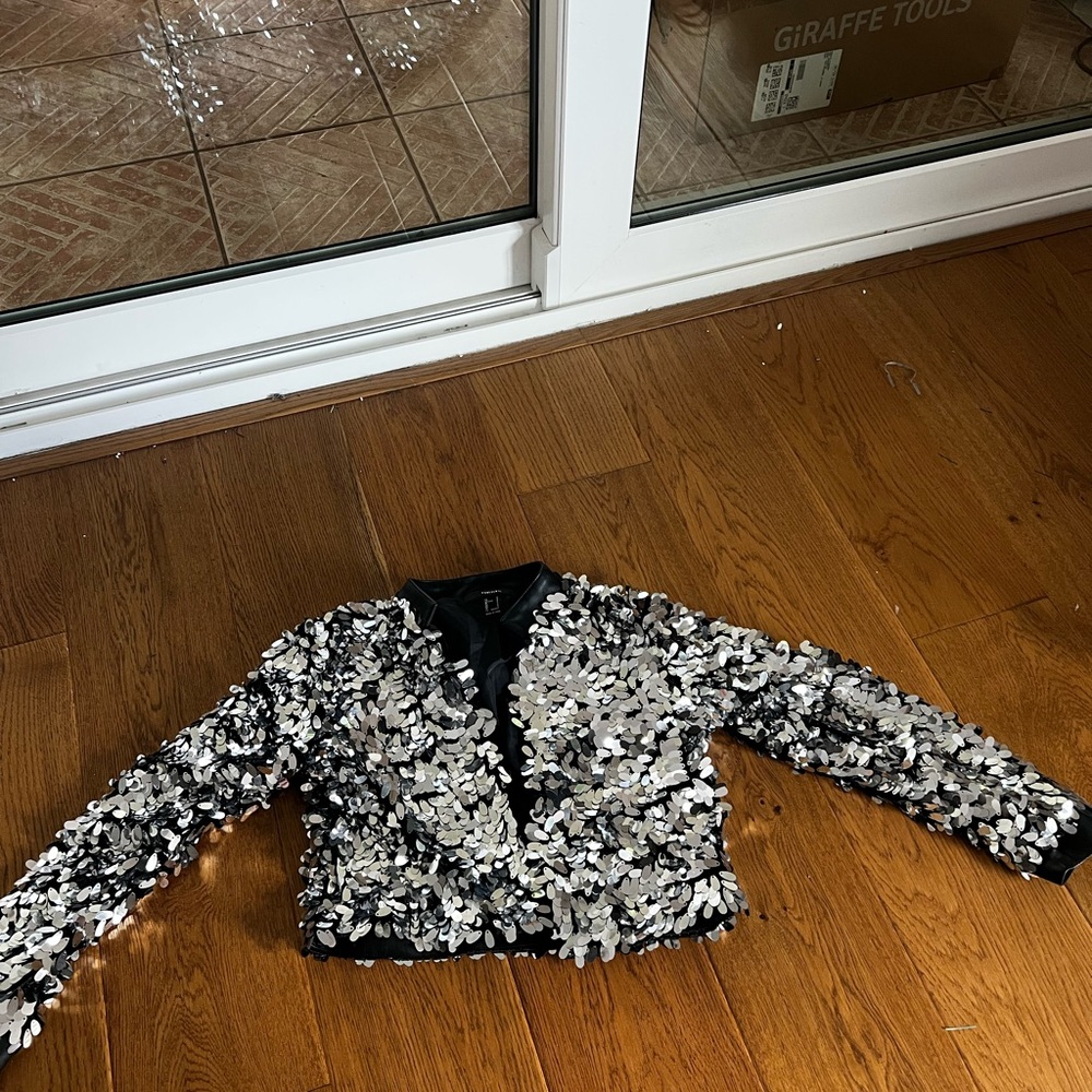 Sequin Embellished Women's Jacket